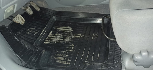 Rubber floor mats with edge (5 pcs, Polytep) for Chevrolet Lacetti 2003-2024 - image 2