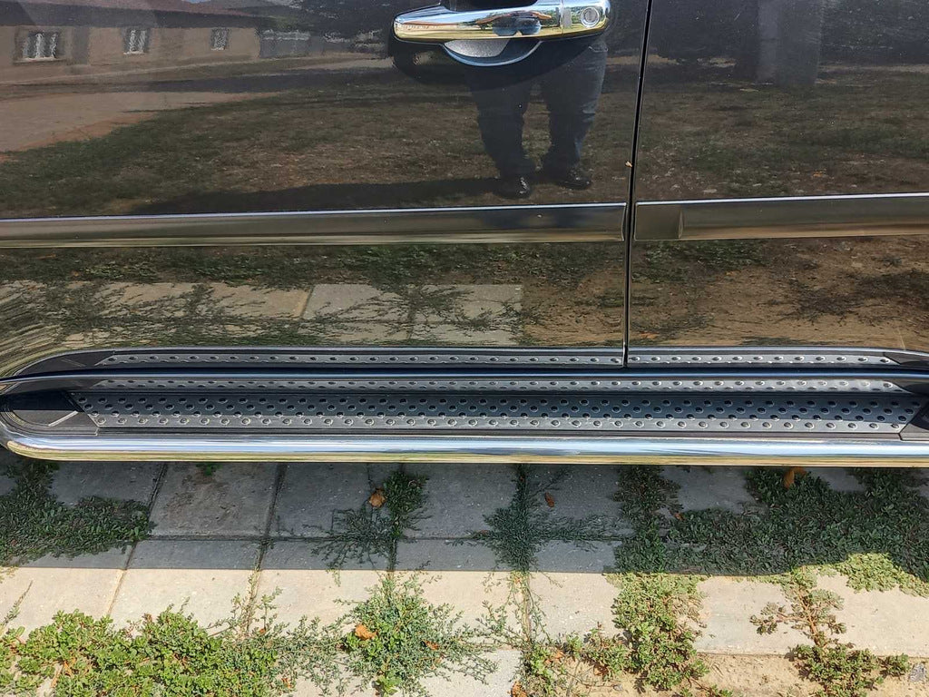 Side Steps Maydos V2 (2 pcs, Aluminum & Stainless Steel) for Mitsubishi Pajero Sport 2008-2015 - image 9