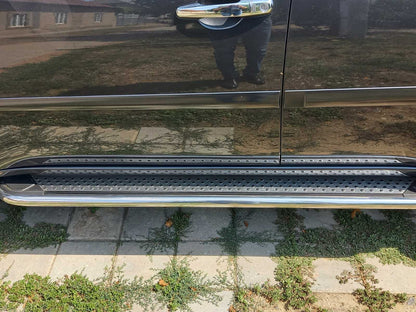 Side Steps Maydos V2 (2 pcs, Aluminum & Stainless Steel) for Mitsubishi Pajero Sport 2008-2015 - image 9