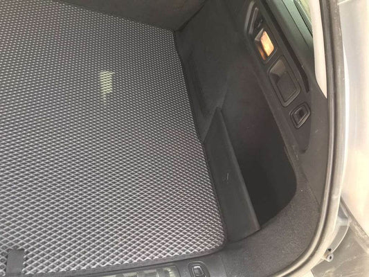 Trunk mat (SW, EVA, black) for Peugeot 508 2010-2018 - Reelken Auto