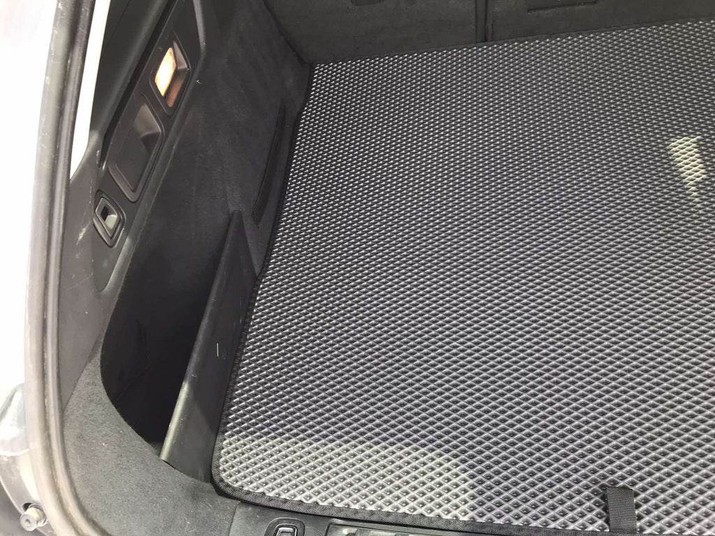 Trunk mat (SW, EVA, black) for Peugeot 508 2010-2018 - Reelken Auto