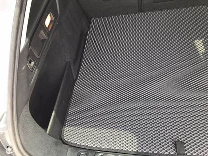 Trunk mat (SW, EVA, black) for Peugeot 508 2010-2018 - Reelken Auto
