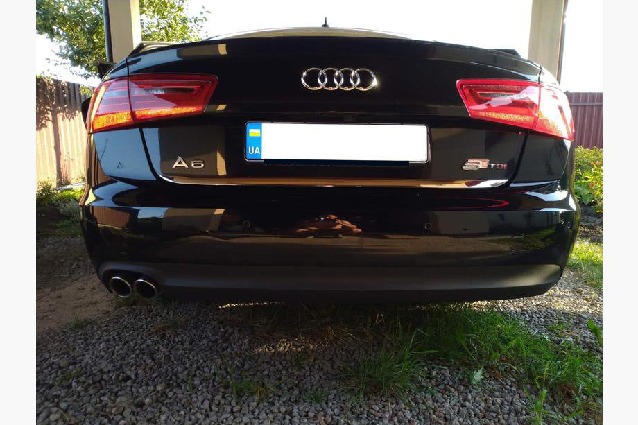 The edge of the trunk (stainless steel). for Audi A6 C7 2011-2017 - image 3