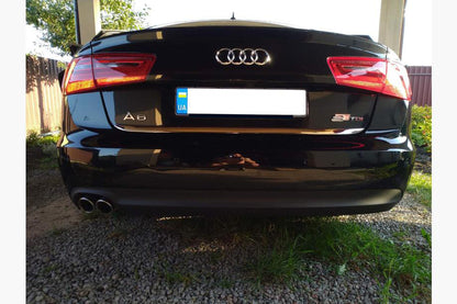 The edge of the trunk (stainless steel). for Audi A6 C7 2011-2017 - image 3