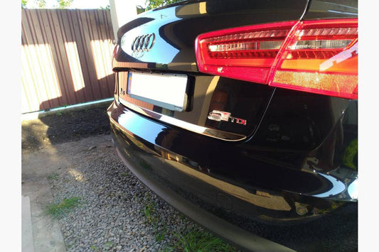 Trunk trim stainless steel for Audi A6 C7 2011-2017 - image 2