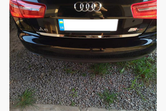 The edge of the trunk (stainless steel). for Audi A6 C7 2011-2017 - image 1