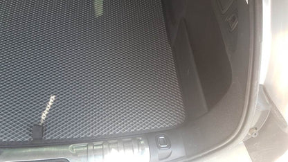 Trunk mat (SW, EVA, black) for Peugeot 508 2010-2018 - Reelken Auto