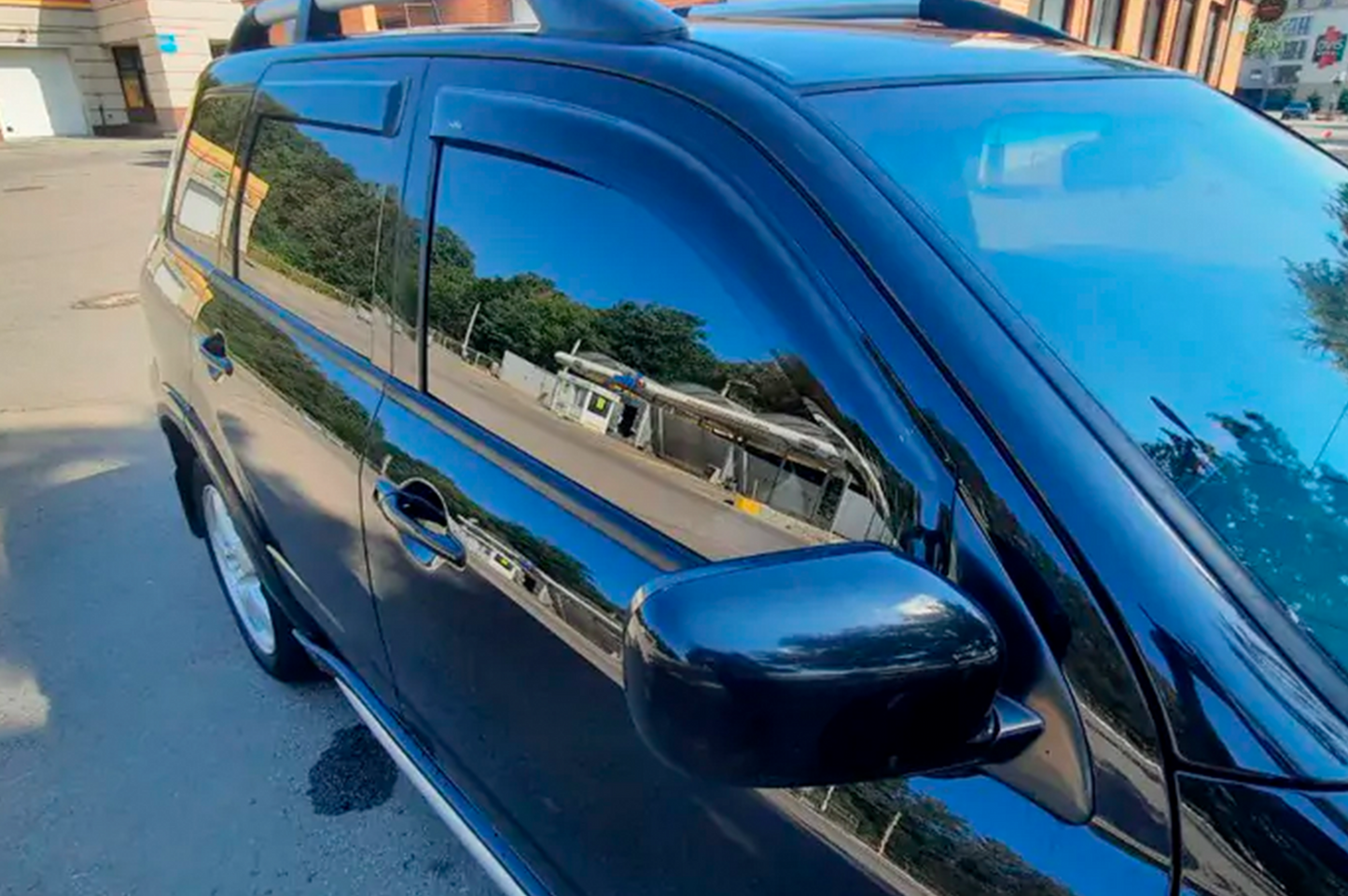 Window Deflectors (4 pcs, HIC) for Mitsubishi Outlander 2001-2006 - image 13