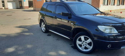 Deflectors (4-piece, HIC) for Mitsubishi Outlander 2001-2006 - Reelken Auto
