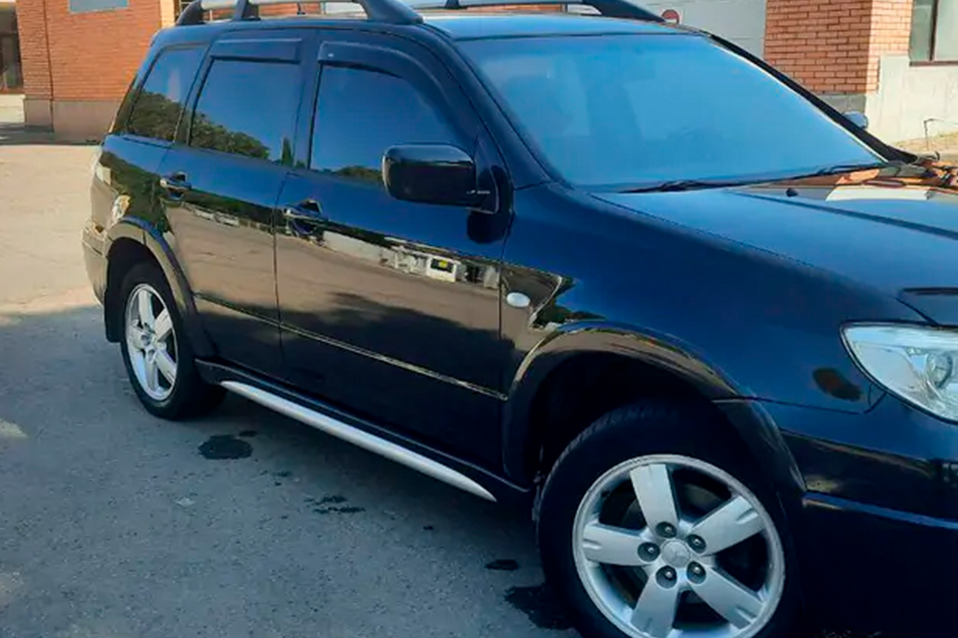 Window Deflectors (4 pcs, HIC) for Mitsubishi Outlander 2001-2006 - image 14
