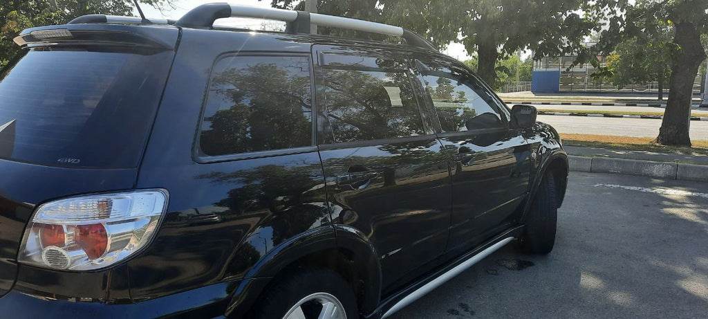 Deflectors (4-piece, HIC) for Mitsubishi Outlander 2001-2006 - Reelken Auto