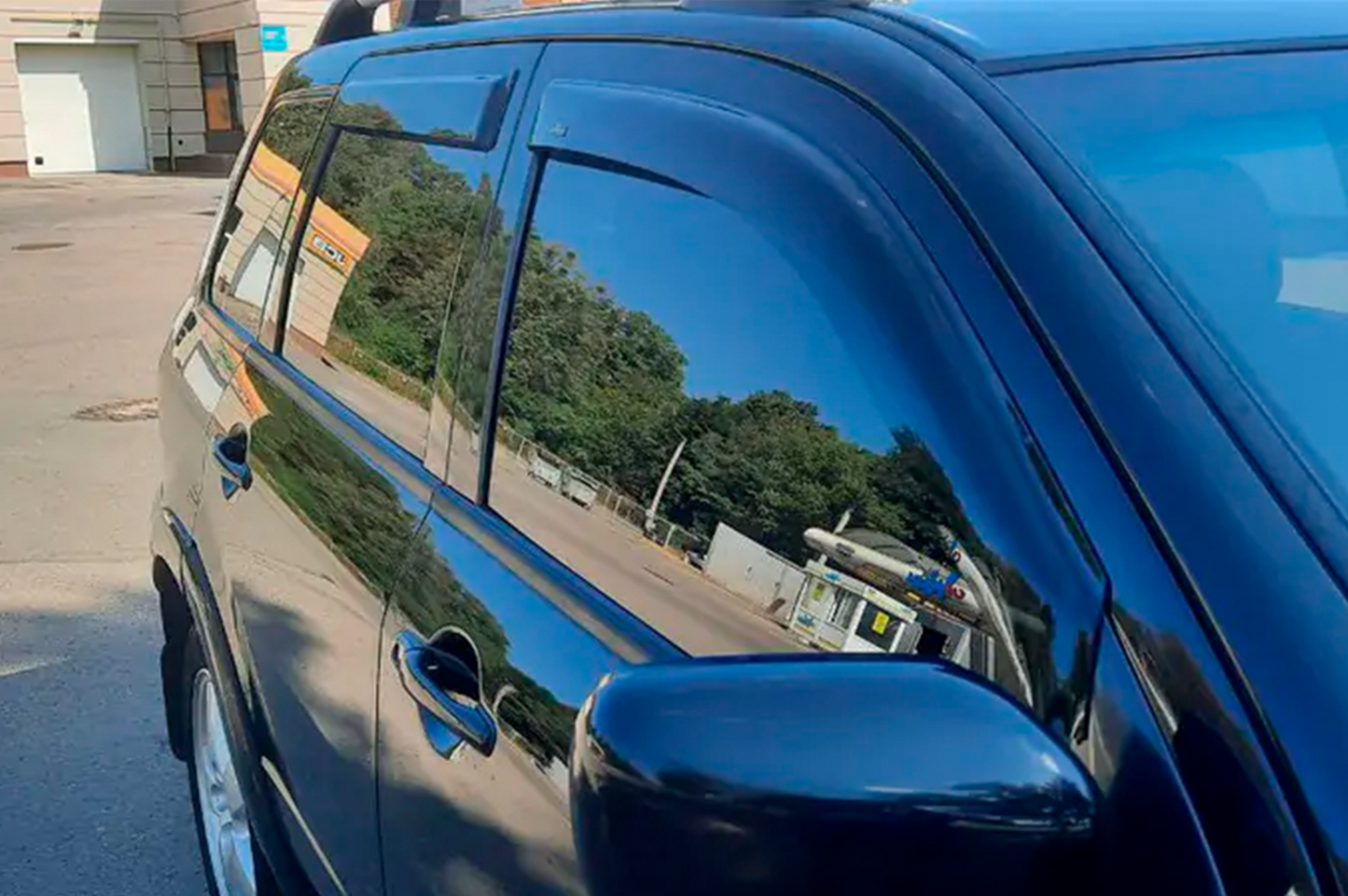 Window Deflectors (4 pcs, HIC) for Mitsubishi Outlander 2001-2006 - image 19