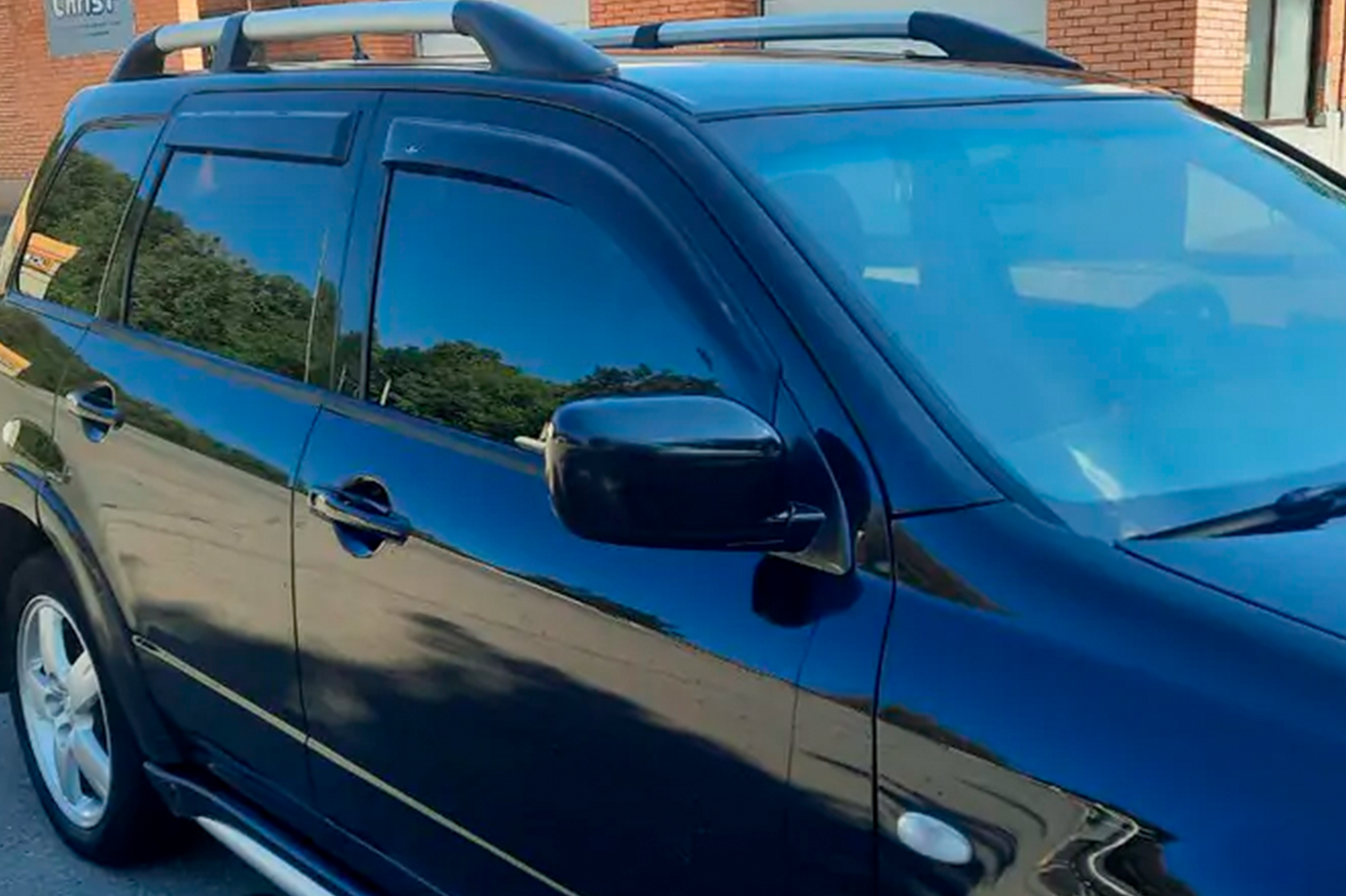 Window Deflectors (4 pcs, HIC) for Mitsubishi Outlander 2001-2006 - image 20