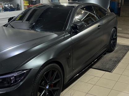 Side Skirts DPT (Gloss Black) for BMW 4 Series F32/F33/F36 2012-2020 - image 4