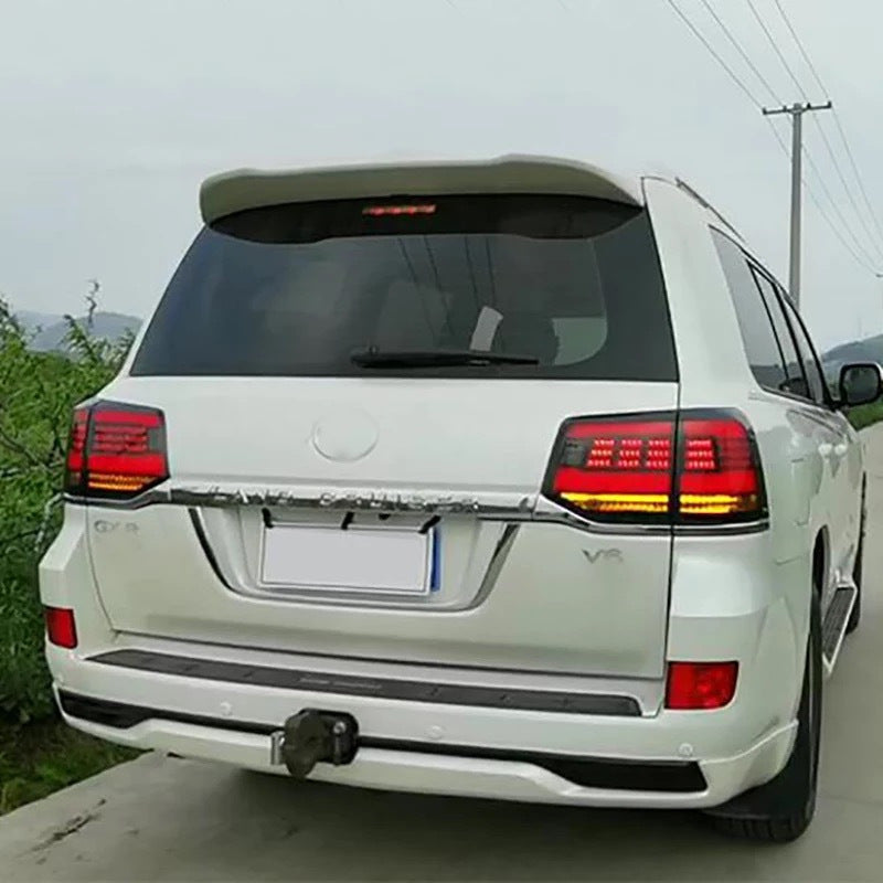 Tail Lights 2016-2021 (Sequential Red) for Toyota Land Cruiser 200 2007-2021 - image 9