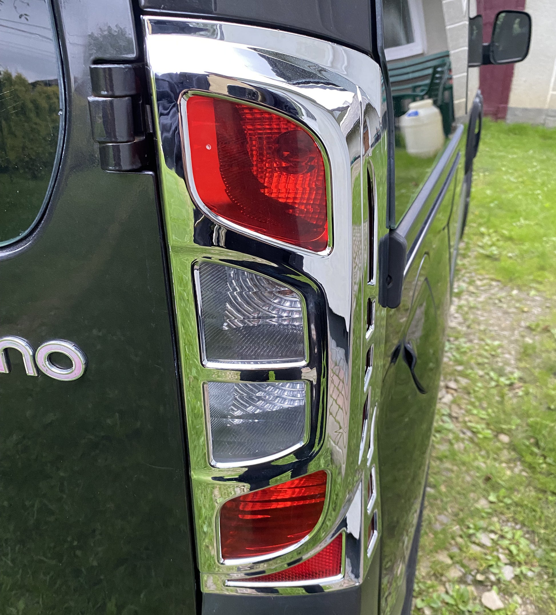 Chrome Tail Light Covers with Curve (2 pcs, plastic) for Citroen Nemo 2007-2017 - image 11
