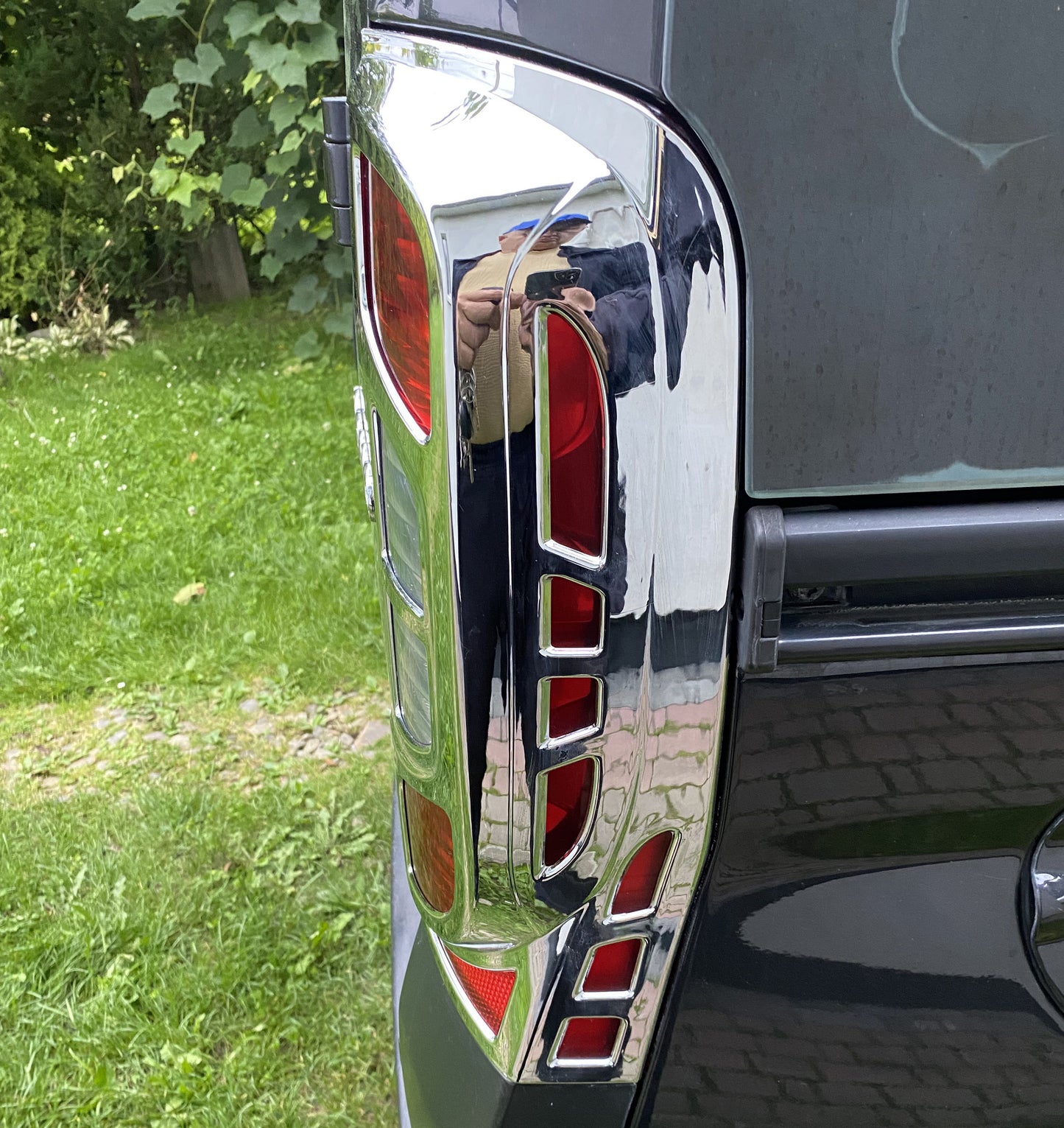 Chrome Tail Light Covers with Curve (2 pcs, plastic) for Citroen Nemo 2007-2017 - image 10