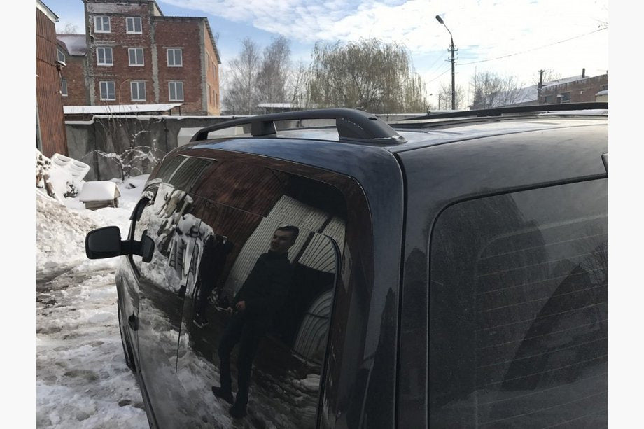 Railings Skyport BLACK for Ford Connect 2021- year - image 3