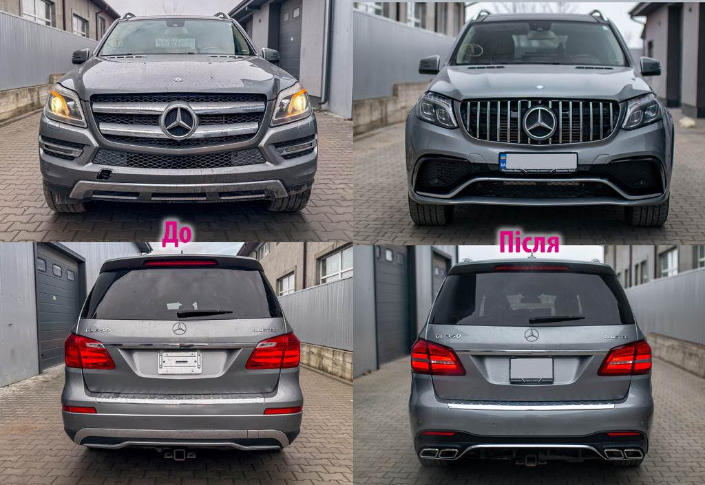 Restyling kit from GL to GLS AMG for Mercedes GL/GLS class X166 - Reelken Auto