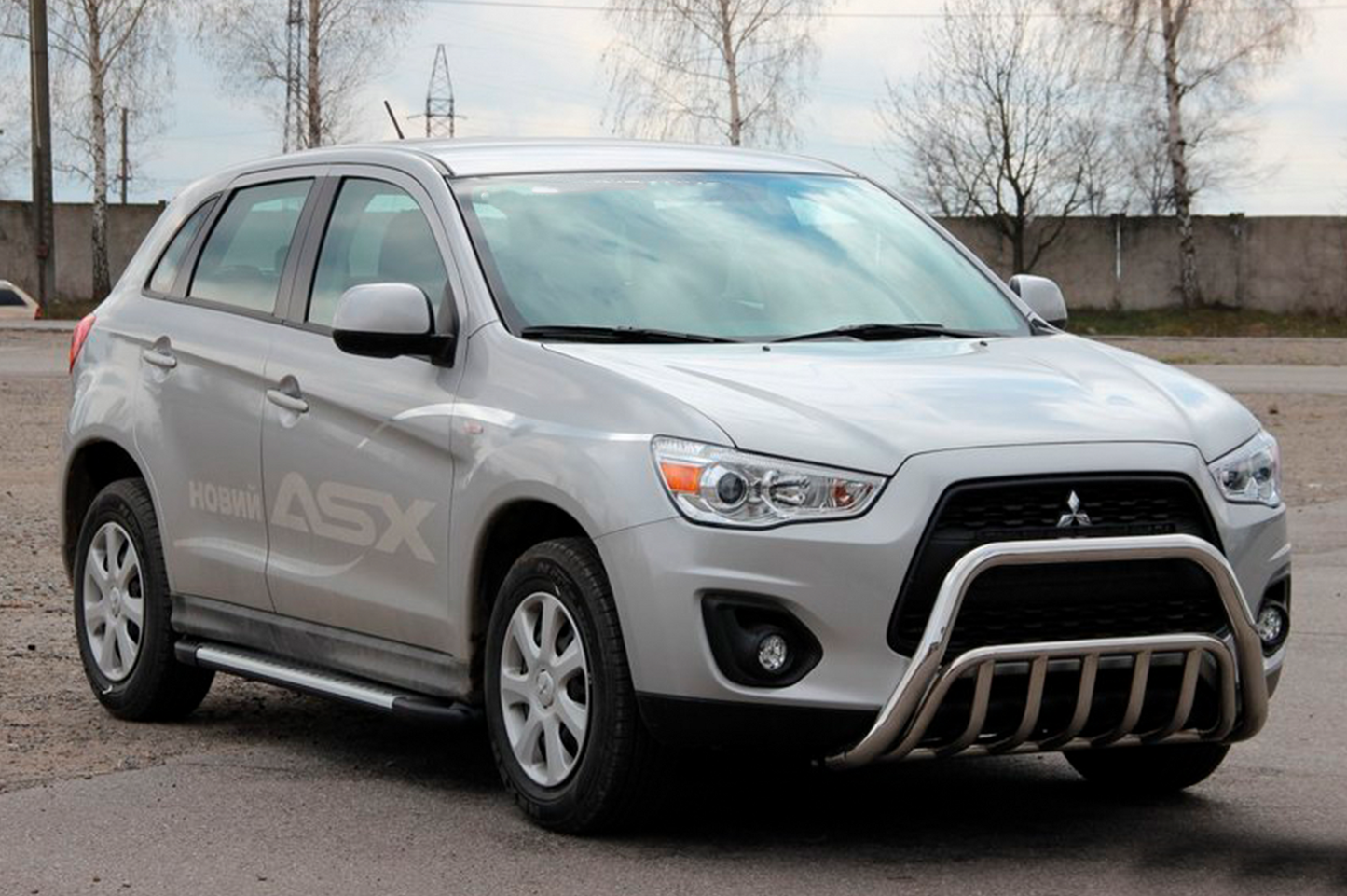 Front Bar WT002 (Stainless Steel) for Mitsubishi ASX 2010-2023 - image 3