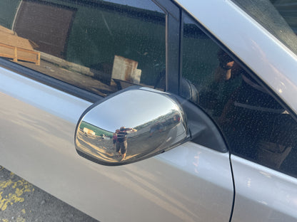 Covers for mirrors (2 pcs, stainless steel) for Nissan Leaf 2010-2017 - image 3