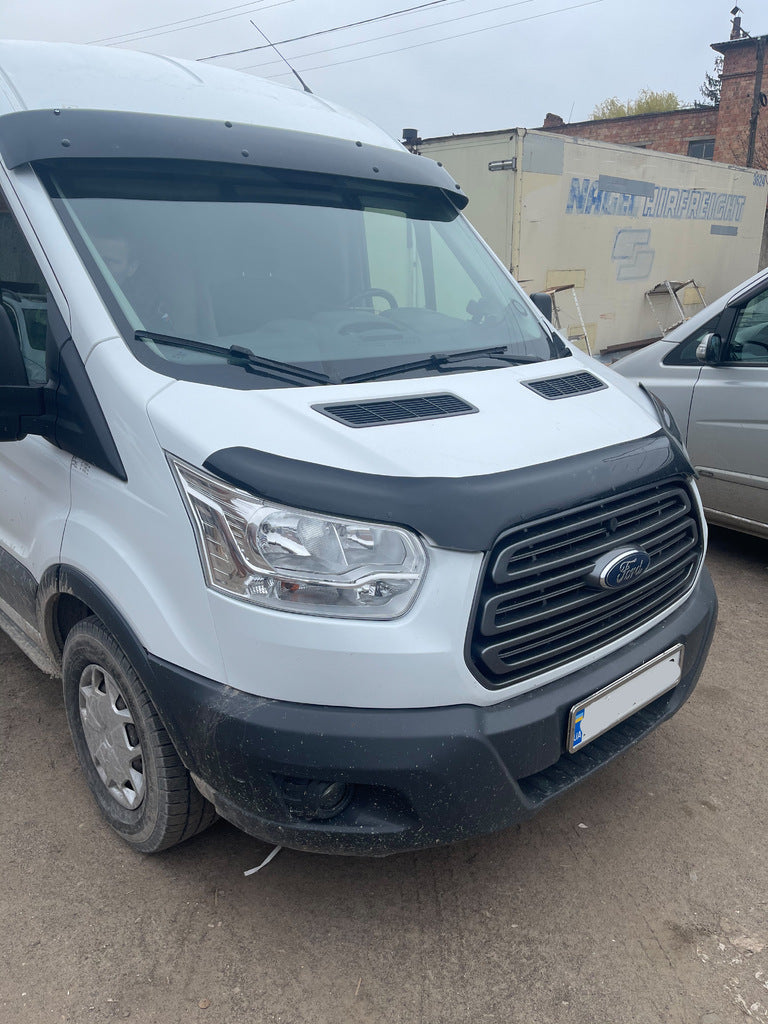 Windshield Visor (black gloss, 5mm) for Ford Transit 2014- - image 18