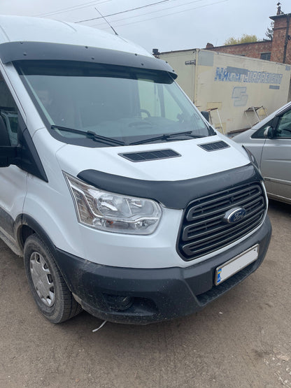 Windshield Visor (black gloss, 5mm) for Ford Transit 2014- - image 18