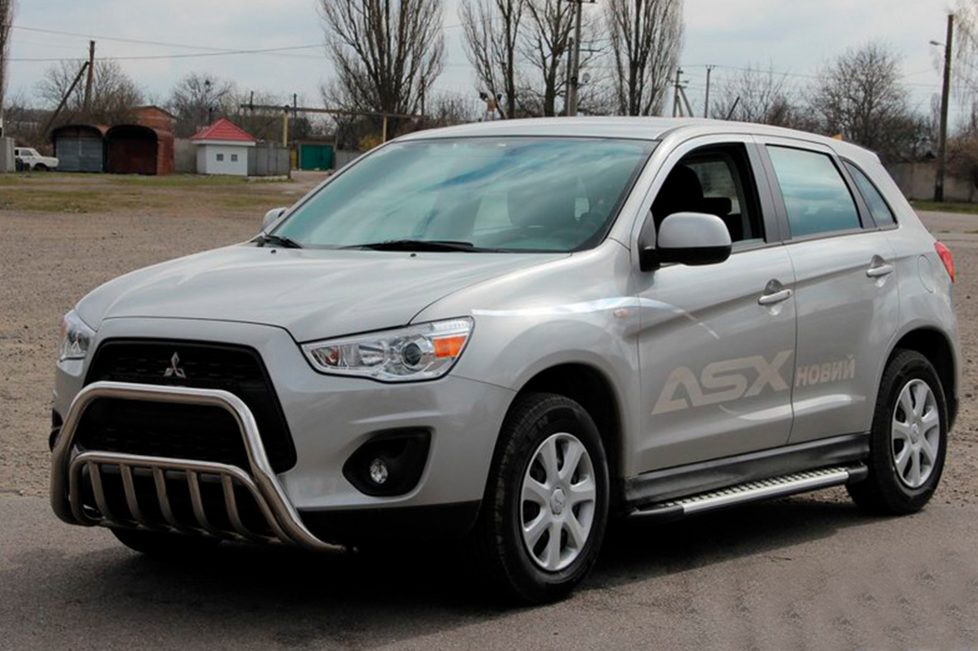 Front Bar WT002 (Stainless Steel) for Mitsubishi ASX 2010-2023 - image 2