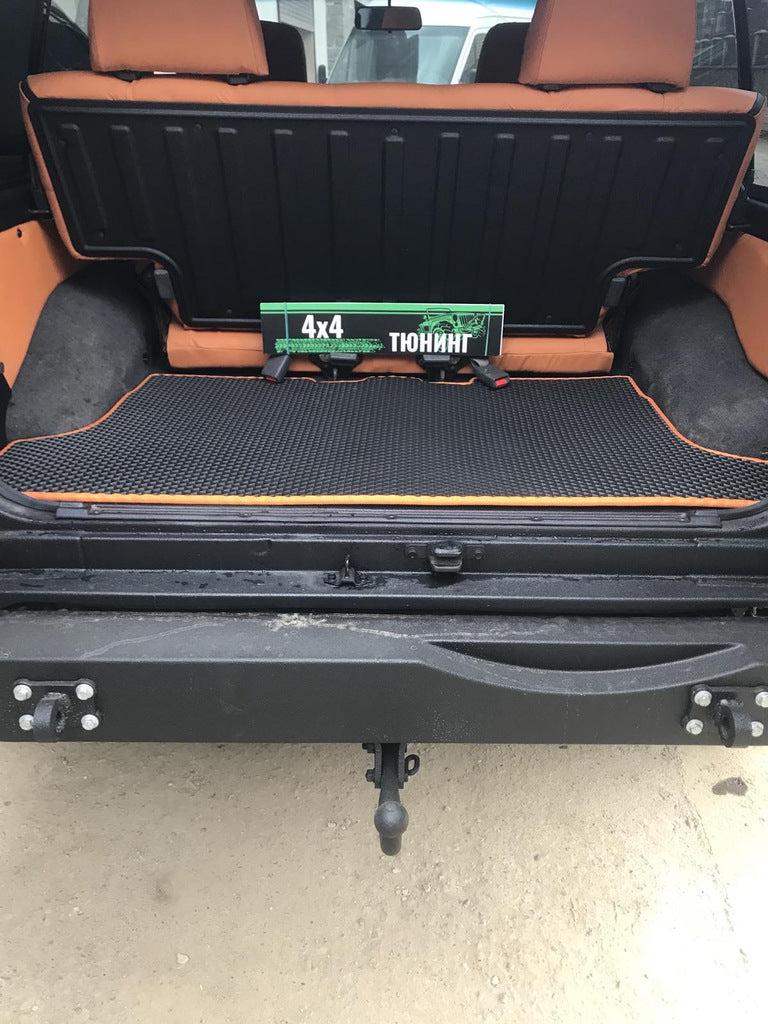 Trunk Mat Short (EVA, Black) for Nissan Patrol Y60 1988-1997 - image 6