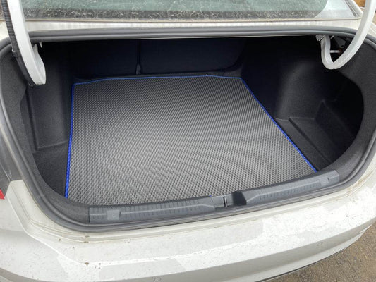 Trunk mat (EVA, black) for Volkswagen Lavida/e-Lavida 2019- - Reelken Auto