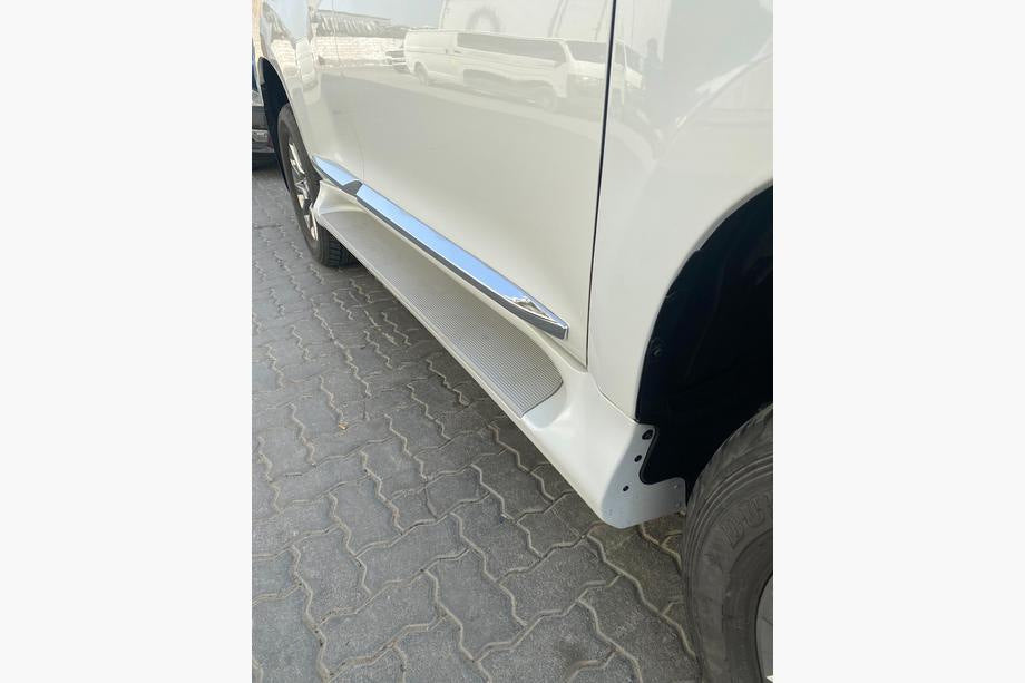 Side thresholds (2 pcs., aluminum) for Lexus GX460 - image 12