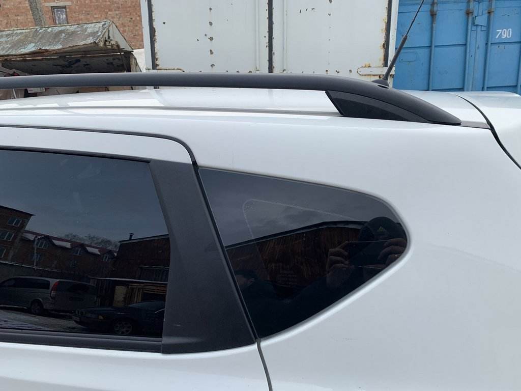 Skyport Roof Rails Black for Nissan Qashqai 2010-2014 - Reelken Auto