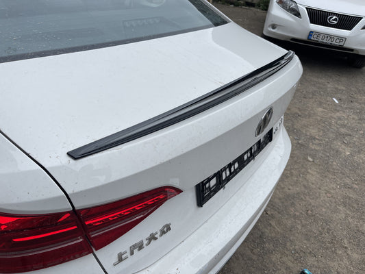 Spoiler LIP (Sunplex, black) (115.8cm x 6.3cm) for Volkswagen Lavida/e-Lavida 2019- - image 1