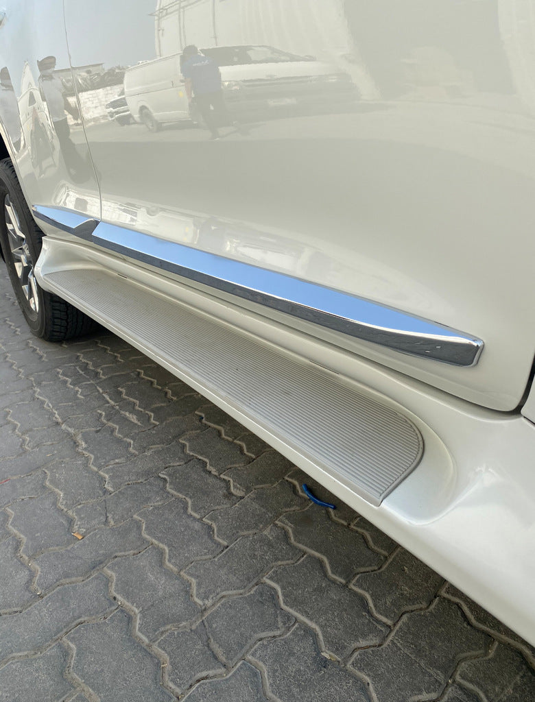 Side pad GX-style (2 pieces, aluminum) for Toyota Land Cruiser Prado 150 - image 5