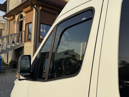 In-channel window deflectors (2 pcs, HIC) for Mercedes Sprinter W907/W910 2018- - image 5