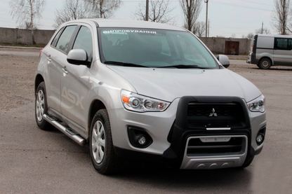 Side Bars BB002 (2 pcs, Stainless Steel) for Mitsubishi ASX 2010-2023 - image 2