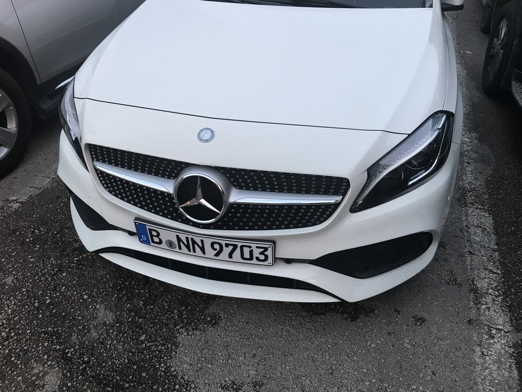 Front Grille Diamond Silver (for Avantgarde/AMG-Line/C43 AMG) for Mercedes C-сlass W205 2014-2021 - image 8