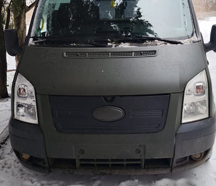 Winter cover on the grille (2006-2014) for Ford Transit 2000-2014 - image 1