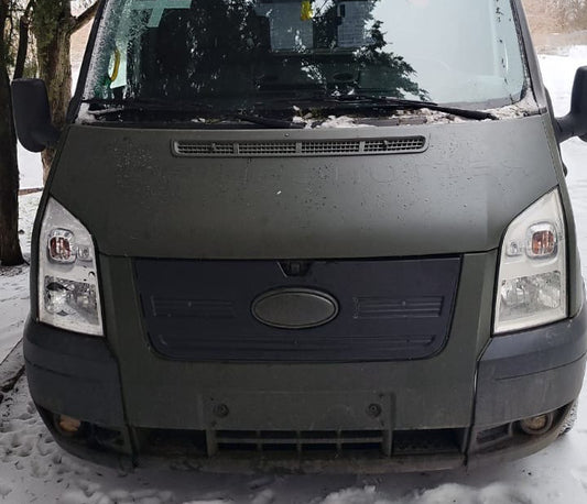 Winter cover on the grille (2006-2014) for Ford Transit 2000-2014 - image 1