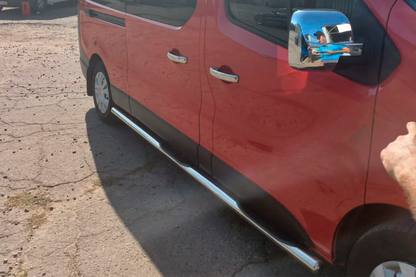 Side Pipes (2 pcs, Stainless Steel) for Renault Trafic 2015- - image 4