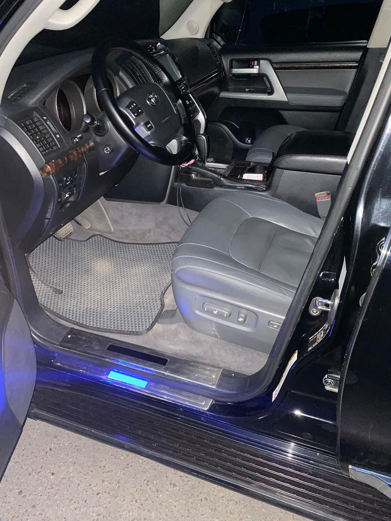 Illuminated door sill plates (4 pcs) for Toyota Land Cruiser 200 2007-2021 - image 7