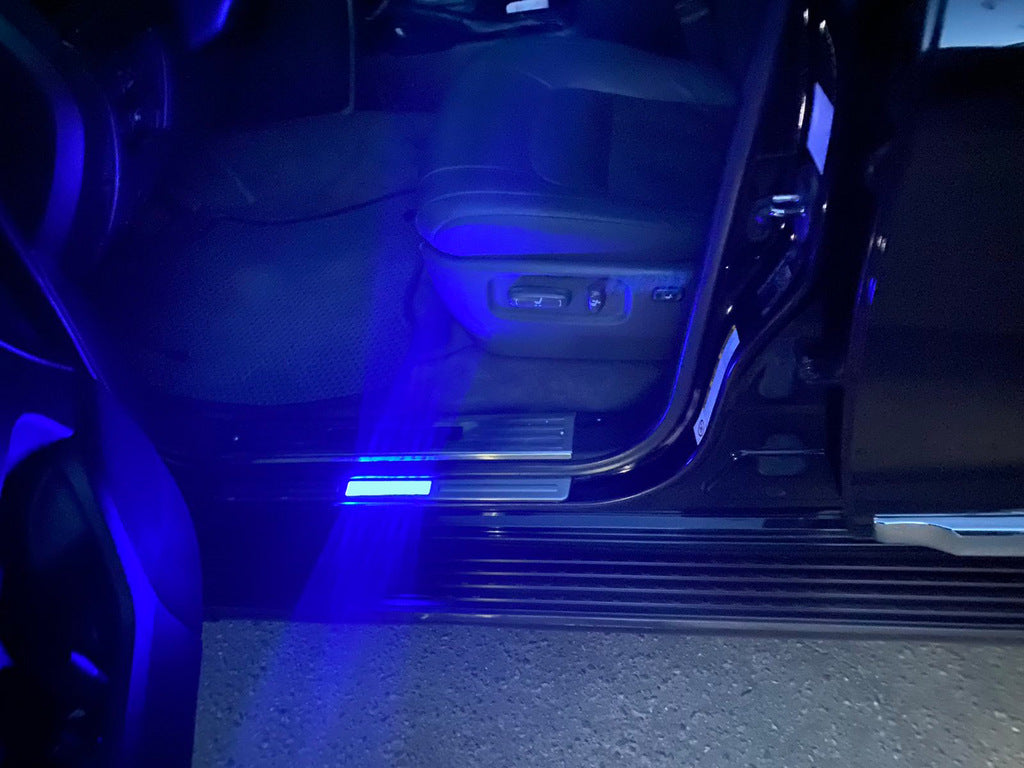 Illuminated door sill plates (4 pcs) for Toyota Land Cruiser 200 2007-2021 - image 6