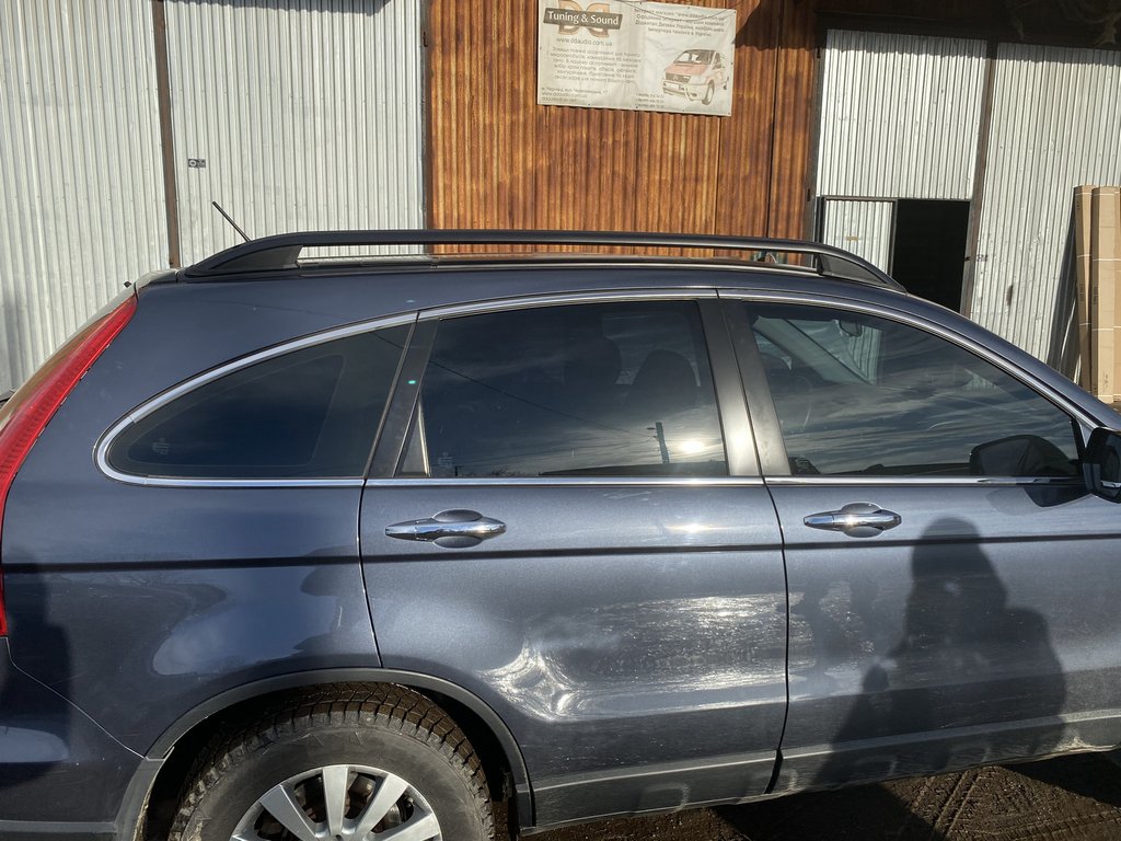 Black roof rails (Crown) for Honda CRV 2007-2011 - image 5