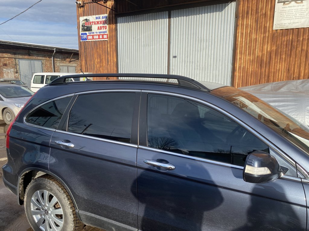 Black roof rails (Crown) for Honda CRV 2007-2011 - image 6