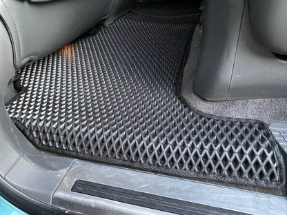 Polyurethane mats (2008-2012, EVA, black) for Lexus LX570/450d - Reelken Auto