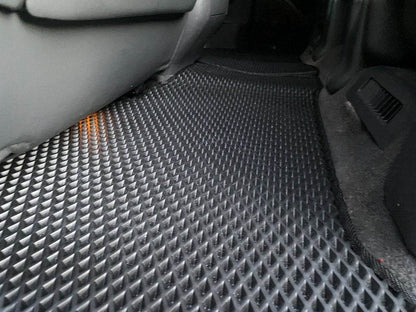 Polyurethane mats (2008-2012, EVA, black) for Lexus LX570/450d - Reelken Auto