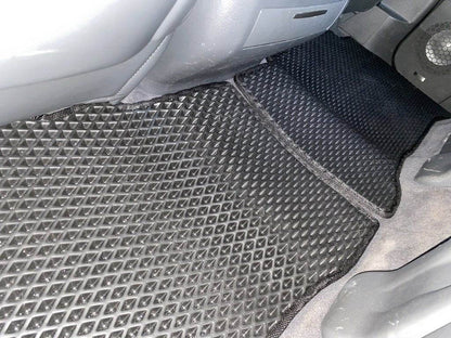 Polyurethane mats (2008-2012, EVA, black) for Lexus LX570/450d - Reelken Auto