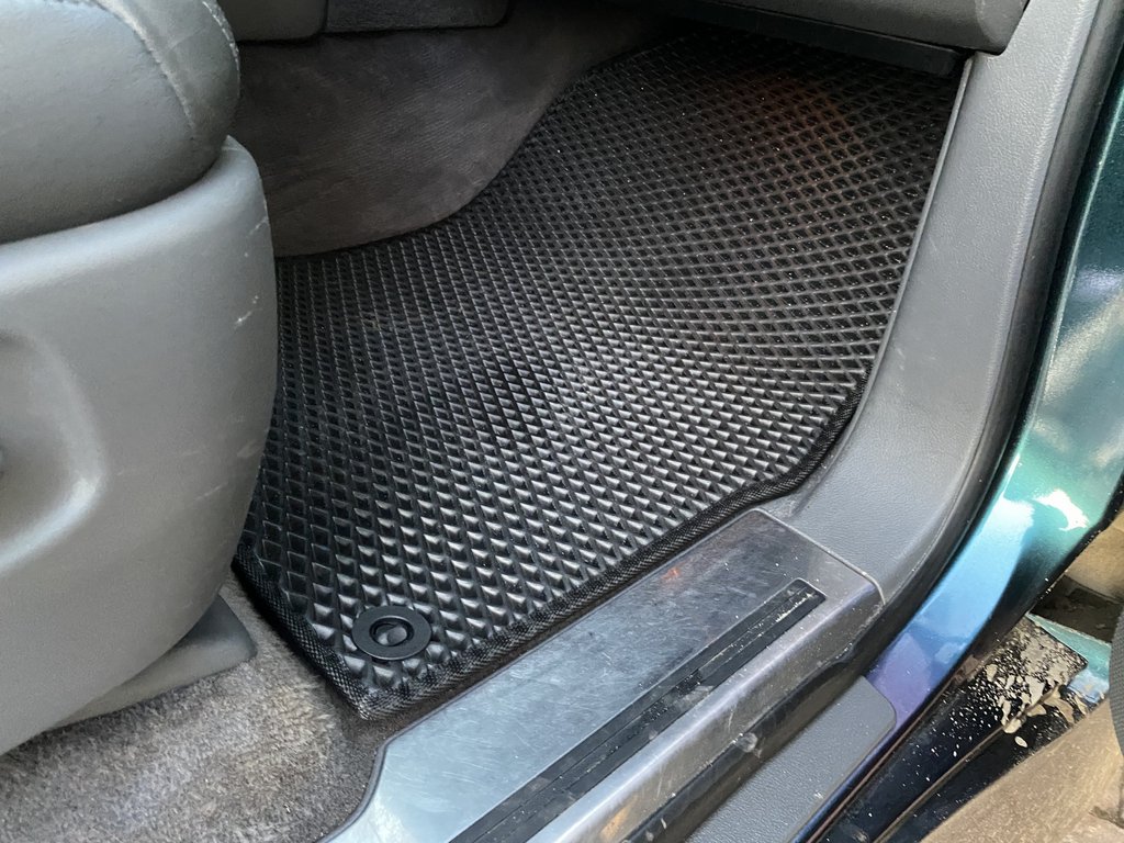 Polyurethane Floor Mats (2008-2012, EVA, Black) for Lexus LX570/450d 2008-2022 - image 8