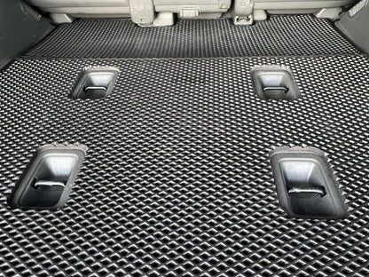 Trunk Mat 2 pcs (EVA, 7 seats, Black) for Lexus LX570/450d 2008-2022 - image 3