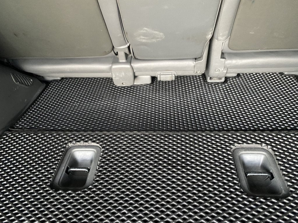 Trunk Mat 2 pcs (EVA, 7 seats, Black) for Lexus LX570/450d 2008-2022 - image 4